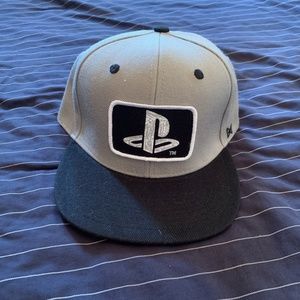 Playstation Hat with adjustable back
